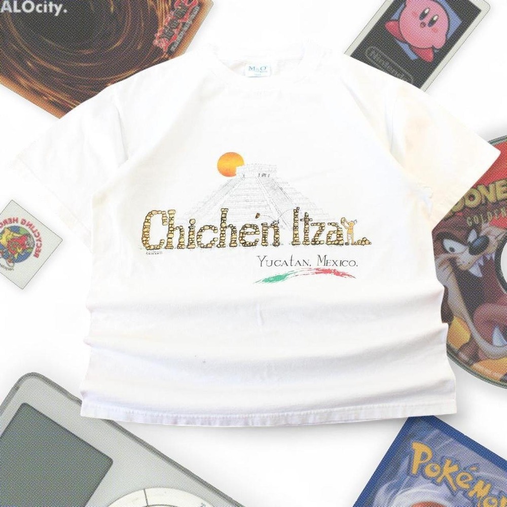 Vintage Y2K Yucatan Mexico Graphic Tee